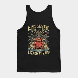 Psychedelic Lizard Harmonies Tank Top